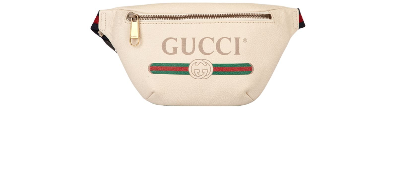 Gucci print discount mini belt bag